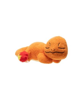 Pok 195 169 Mon Sleeping Charmander Plush Bamse 12cm