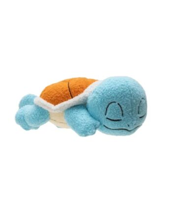 Pok 195 169 Mon Sleeping Squirtle Plush Bamse 12cm