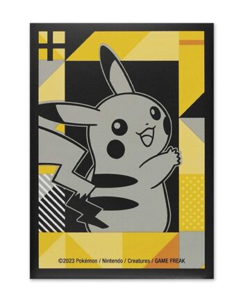 Pok 195 169 Mon Tcg Pikachu Power Grid Deck Protector 65 Lommer Pok 195 169 Mon Center Card Sleeves