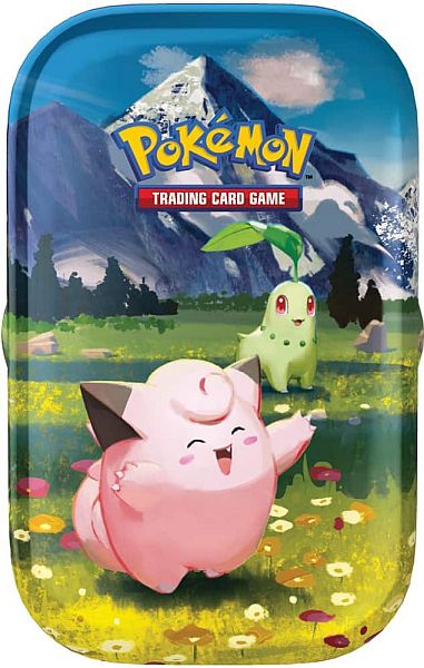 Pokemon Ascended Heroes Mini Tin: Clefairy Chikorita
