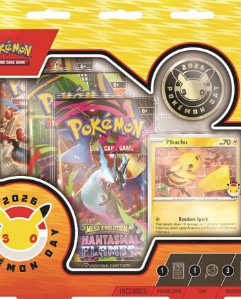Pokemon Blister Pack Pokemon Day 2026 Collection Blister: Pikachu    Boosters