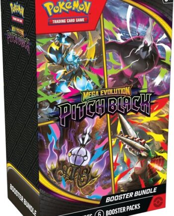 Pokemon Booster Pakke Me05 Mega Evolution: Pitch Black Booster Pack Bundle  Box Med   Boosters