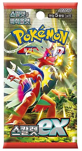 Pokemon Booster Pakke Scarlet   Violet Sv1s: Scarlet Ex  Koreansk