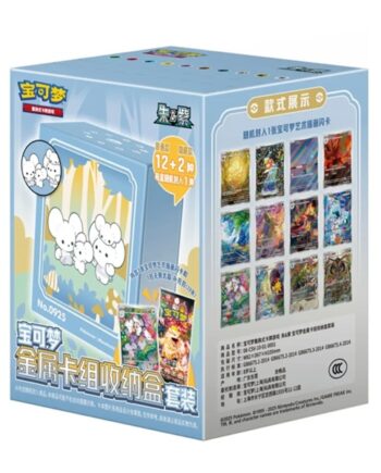 Pokemon Box  Kinesisk Chinese  Simplified Chinese Illustration Rare Metal Deck Box Blind Box