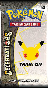 Pokemon Celebrations Booster Pack  25th Anniversary