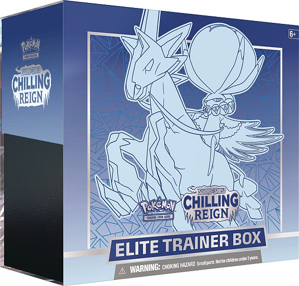 Pokemon Chilling Reign Elite Trainer Box: Ice Rider