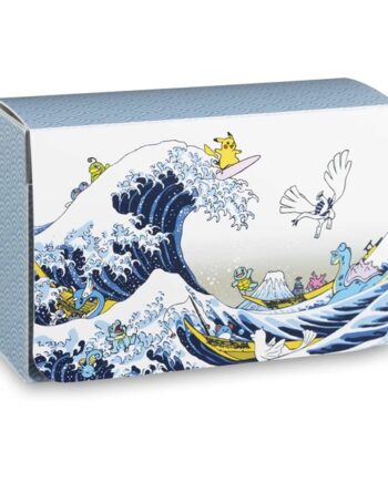 Pokemon Deck Box Great Wave  Pikachu   Friends  Pok 195 169 Mon Center Double Deck Box