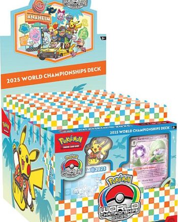 Pokemon Deck 2025 World Championship  Wcd  Display Box