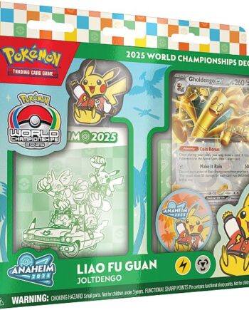 Pokemon Deck 2025 World Championship  Wcd  Jiao Fu Guan: Joltdengo