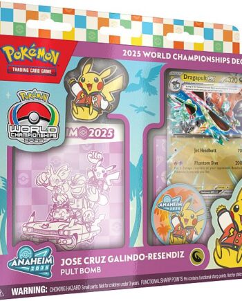 Pokemon Deck 2025 World Championship  Wcd  Jose Cruz Galindo-resendiz: Pult Bomb