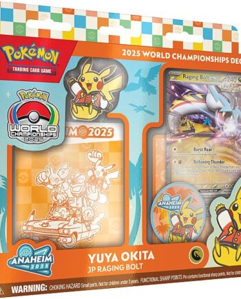 Pokemon Deck 2025 World Championship  Wcd  Yuya Okita: Jp Raging Bolt