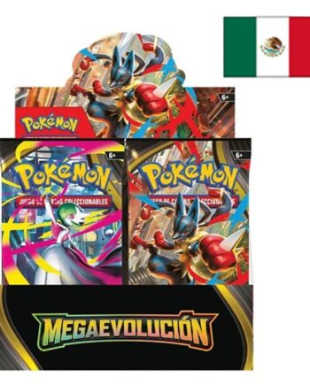 Pokemon Display  Booster Box  Latinamerikansk Spansk Latam Spanish Me01 Mega Evolution: Base Set 36 Boosters