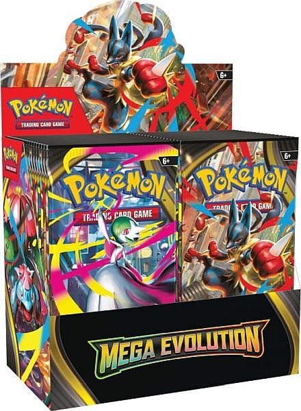 Pokemon Display Booster Box Me01 Mega Evolution: Base Set 36 Boosters