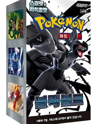Pokemon Display  Booster Box  Scarlet   Violet Sv11b: Black Bolt  Koreansk  20 Boosters