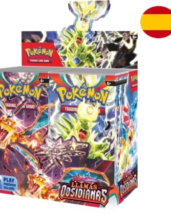 Pokemon Display  Booster Box  Spansk Spanish Sv03 Scarlet   Violet: Obsidian Flames 36 Boosters