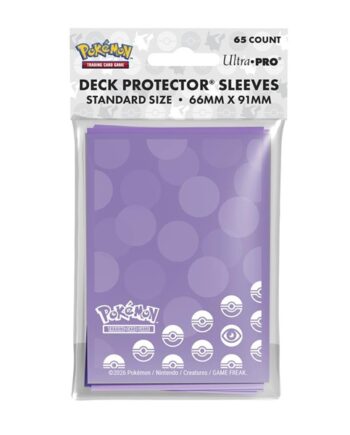 Pokemon Energy: Psychic Type Deck Protector 65 Lommer Ultra Pro Sleeves  16746