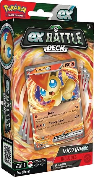 Pokemon Ex Battle Deck: Victini Ex  2024