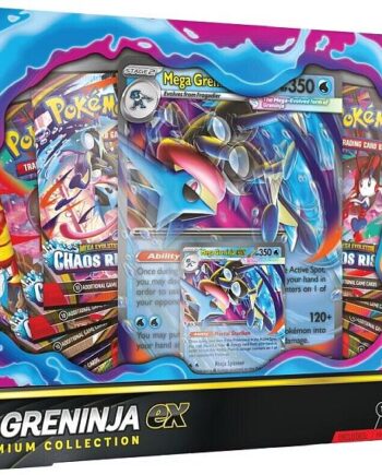 Pokemon  Ex Box: Mega Greninja Ex Premium Collection    Boosters