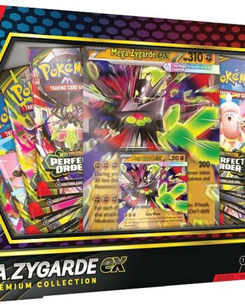 Pokemon  Ex Box: Mega Zygarde Ex Premium Collection    Boosters