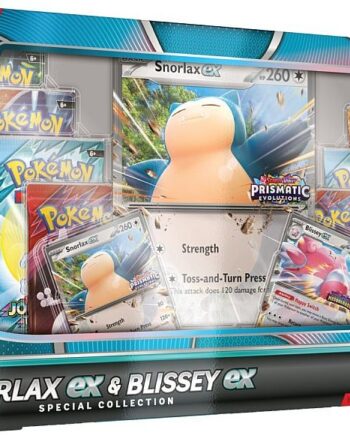 Pokemon  Ex Box: Snorlax Ex   Blissey Ex Special Collection  2025     Boosters