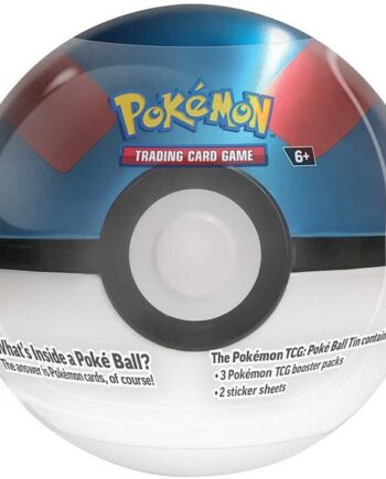Pokemon Great Ball Tin  2025    Boosters   Stickers