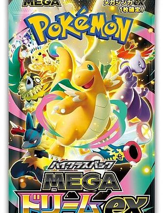 Pokemon  Japansk  Mega Dream Ex Booster Pack