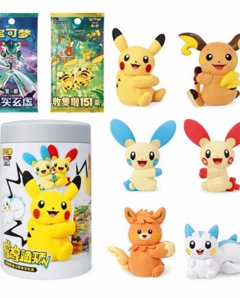 Pokemon:  Kinesisk Chinese  Simplified Chinese Plush Tin Blindbox