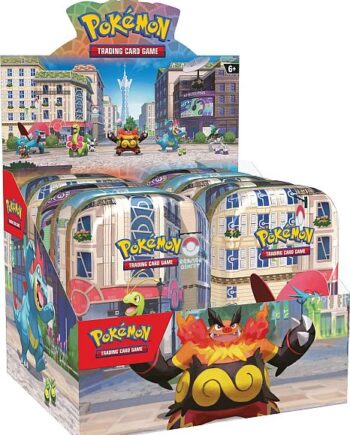 Pokemon Lumiose City Mini Tins Display  10 Mini Tins