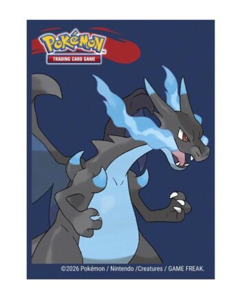 Pokemon Mega Charizard   Deck Protector 65 Lommer Ultra Pro Sleeves  16730