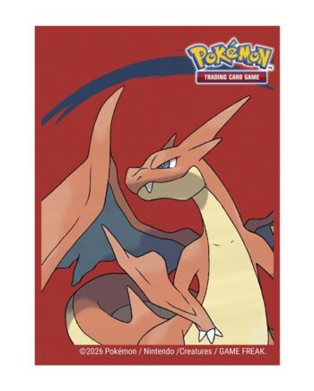 Pokemon Mega Charizard   Deck Protector 65 Lommer Ultra Pro Sleeves  16731
