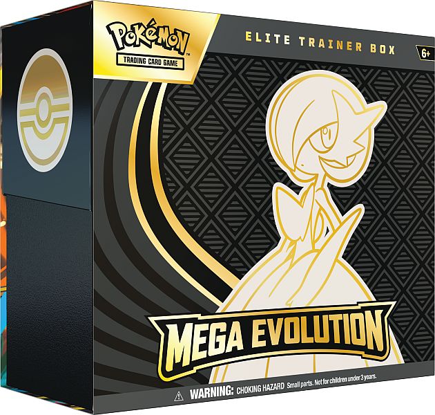 Pokemon Mega Evolution: Base Set Elite Trainer Box Mega Gardevoir Alakazam Boks Med Boosters Promokort Tilbeh 195 184