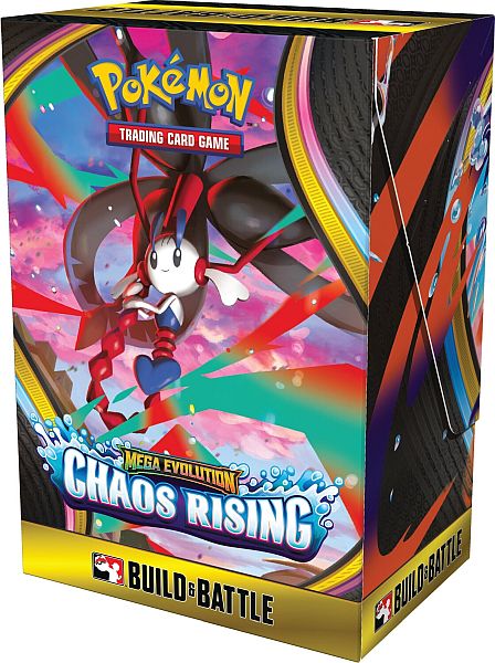 Pokemon Mega Evolution: Chaos Rising Build Battle Kit Prerelease Box Promokort Boosters Og Mere