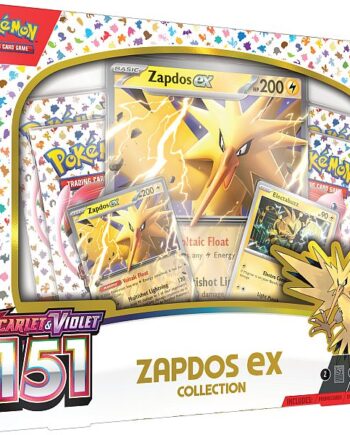 Pokemon Scarlet   Violet: 151 Ex Box: Zapdos Ex Collection    Boosters
