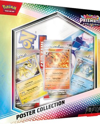 Pokemon Scarlet   Violet: Prismatic Evolutions Poster Collection Box    Boosters   Plakat