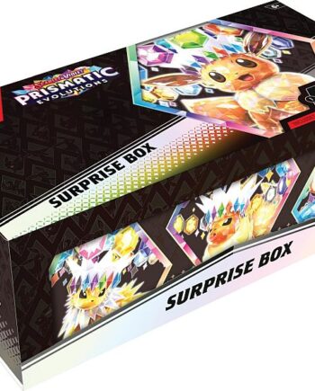 Pokemon Scarlet   Violet: Prismatic Evolutions Surprise Box    Boosters   Ex Promo