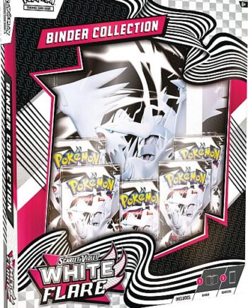 Pokemon Scarlet   Violet: White Flare Binder Collection    Boosters    -pocket Mappe  Holder 360  Kort