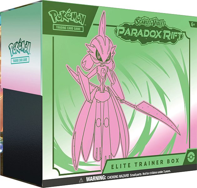 Pokemon Sv04 Paradox Rift Elite Trainer Box: Iron Valiant