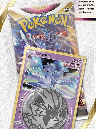Pokemon Swsh Astral Radiance Checklane Blister: Oricorio