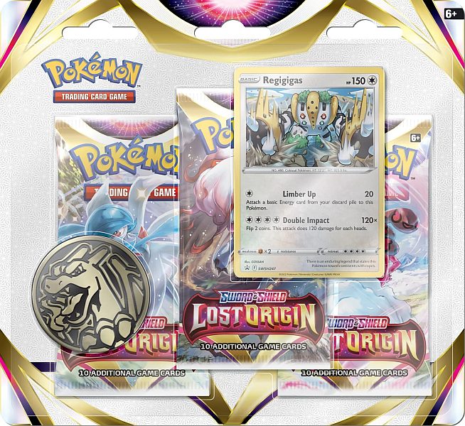 Pokemon Swsh Lost Origin  -pack Blister: Regigigas