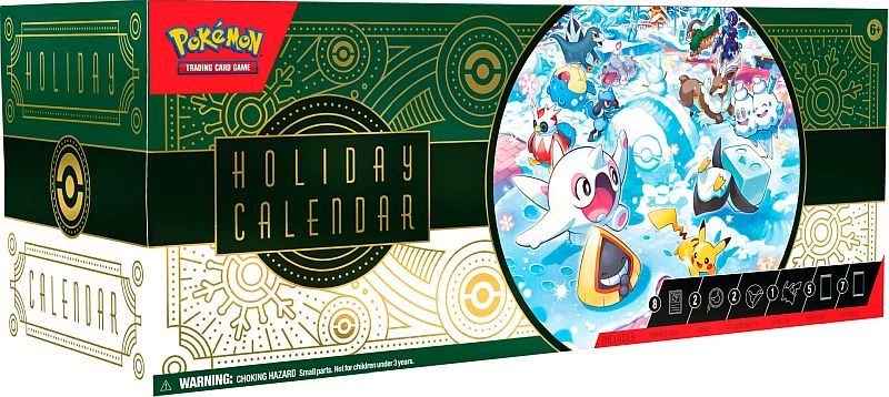 Pokemon Tcg Holiday Calendar 2024  Adventskalender Julekalender
