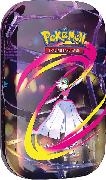Pokemon Tin Kasse 2025 Fall Mega Heroes Mini Tin: Mega Gardevoir Boosters Klisterm 195 166 Rker