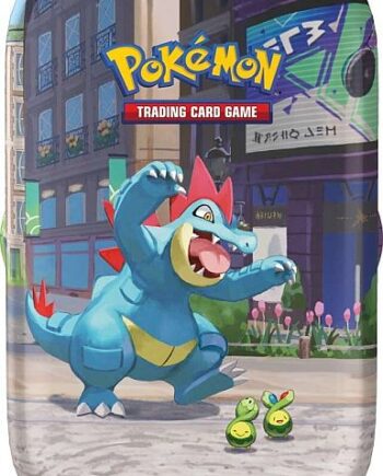 Pokemon Tin Kasse 2026 Summer Lumiose City Mini Tin: Feraligatr    Boosters   Klisterm 195 166 Rker