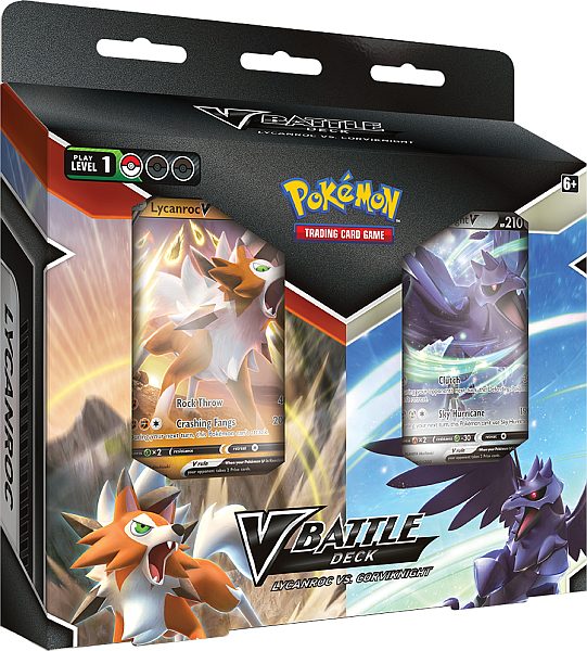 Pokemon   Battle Deck Bundle: Corviknight Vs  Lycanroc  2022