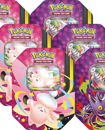 Pokemon     Mega Moonlit Tins: Mega Clefable   Mega Gengar