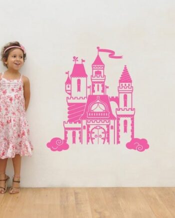 Prinsesse Slot Wallsticker