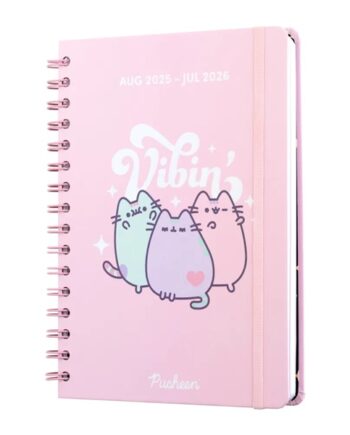 Pusheen A5 Academic Diary Week To View 2025 2026