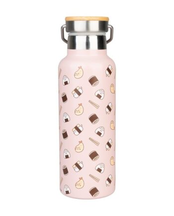 Pusheen Sushi Roll Metal Bottle 500ml