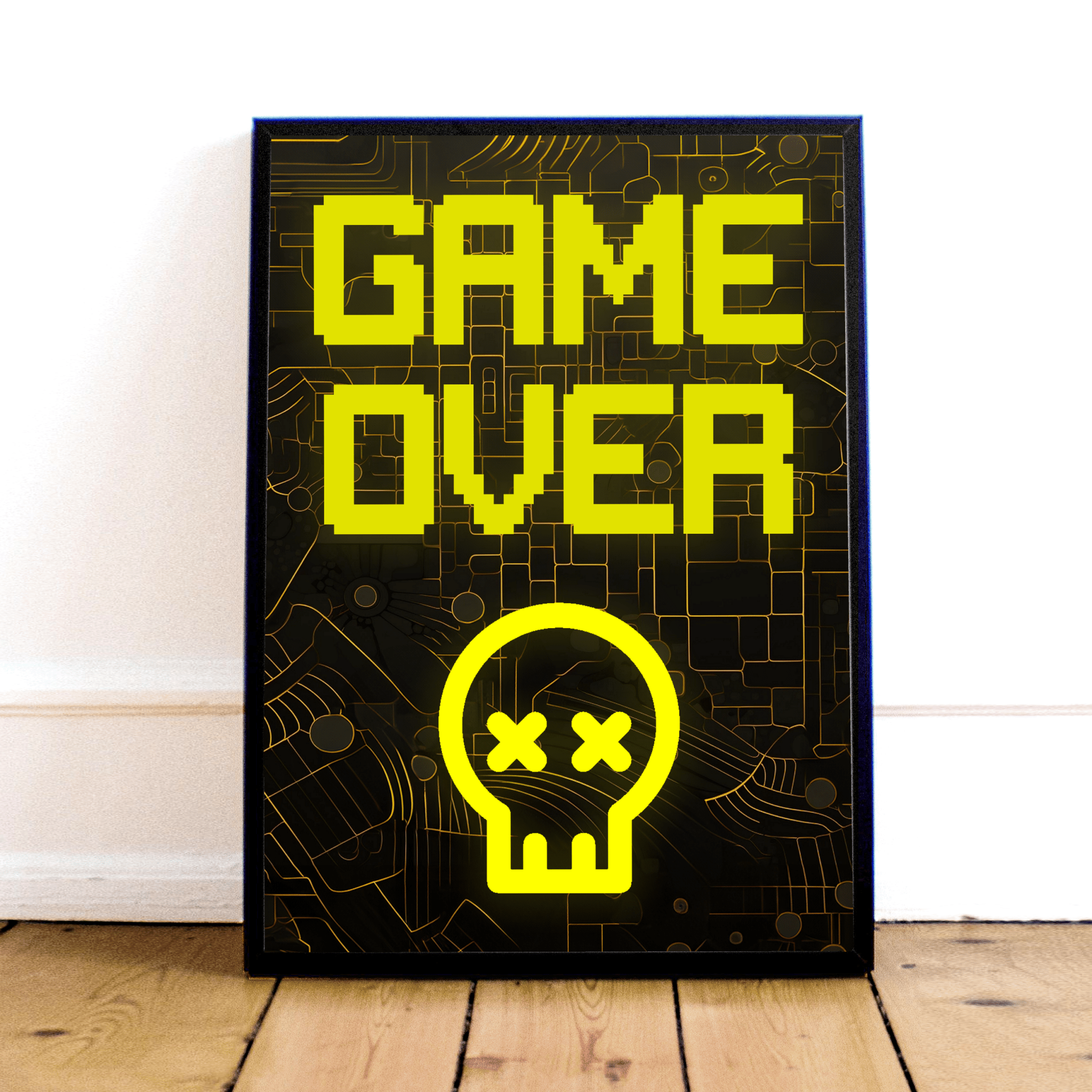Quot Game Over Quot  Plakat