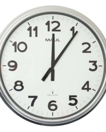 Radiostyret Vægur Sølv Maulride ø61 Cm