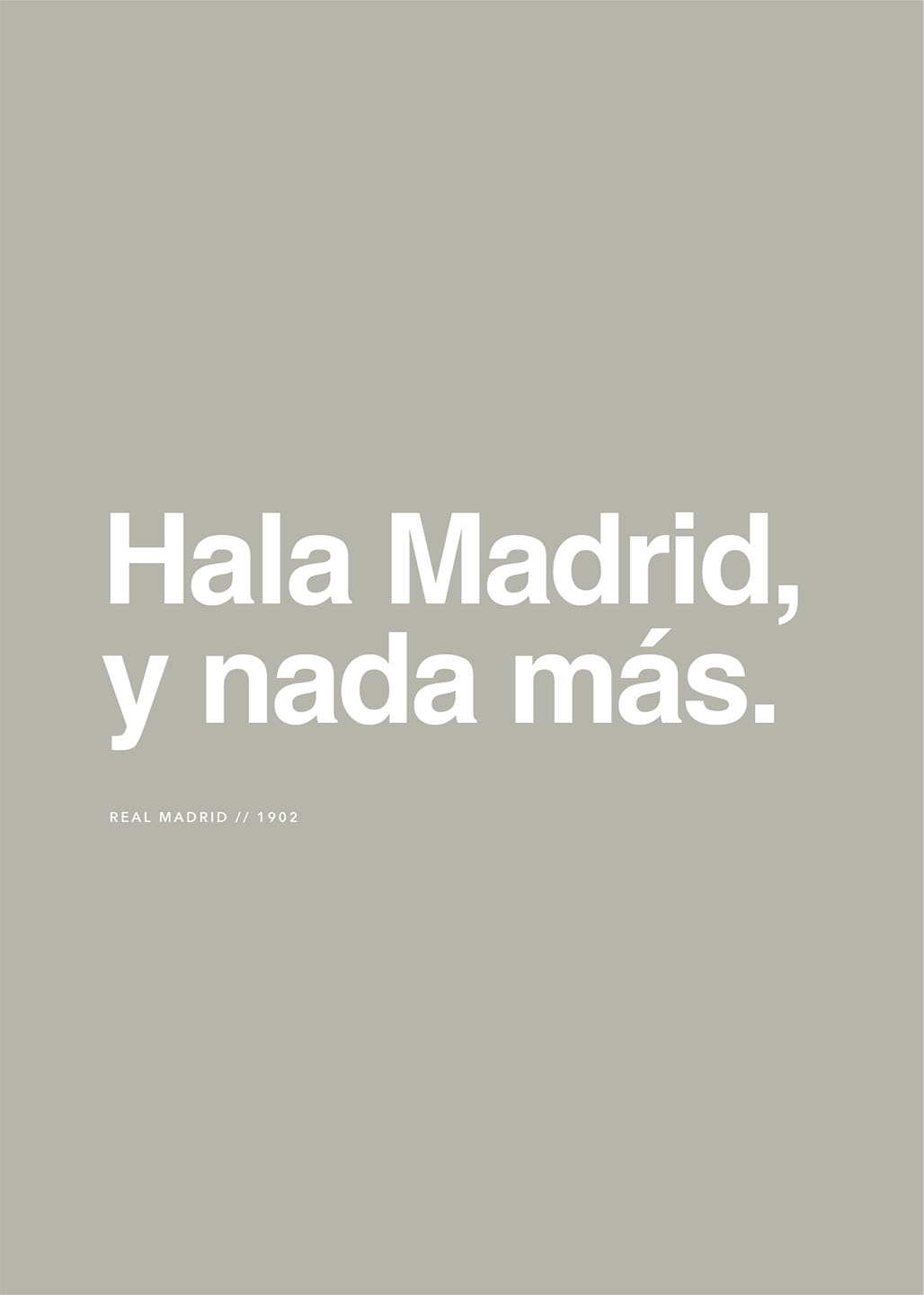 Real Madrid Hala Madrid Af Olé Olé